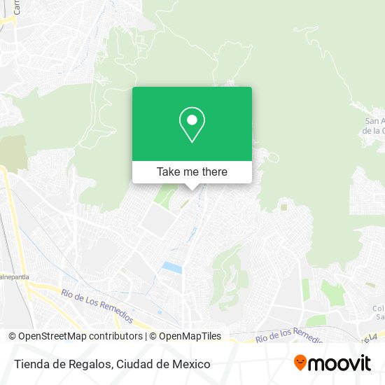 Mapa de Tienda de Regalos