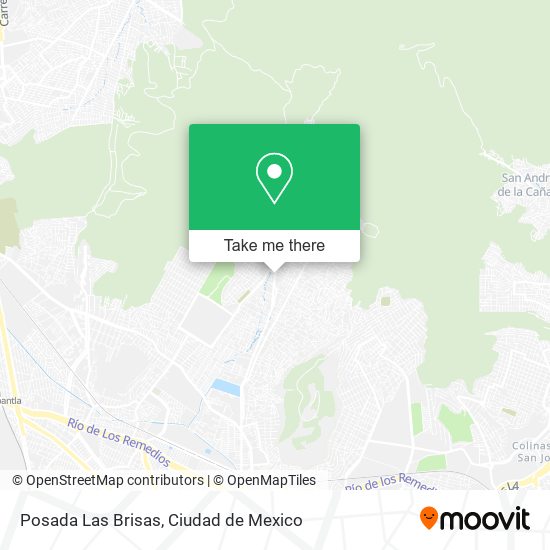 Posada Las Brisas map