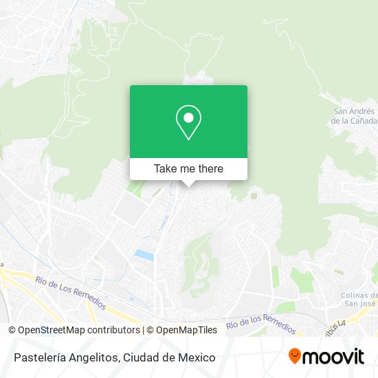 Mapa de Pastelería Angelitos