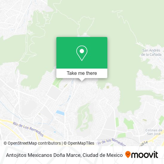 Antojitos Mexicanos Doña Marce map