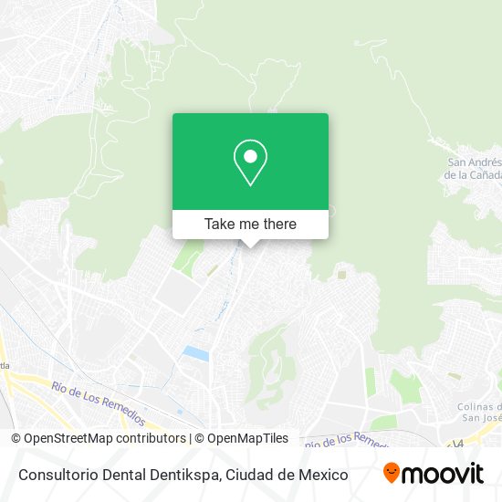 Consultorio Dental Dentikspa map