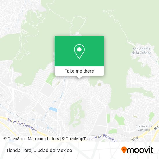 Tienda Tere map