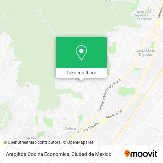 Antojitos Cocina Economica map