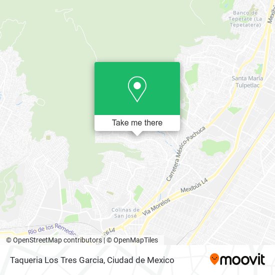 Taqueria Los Tres Garcia map