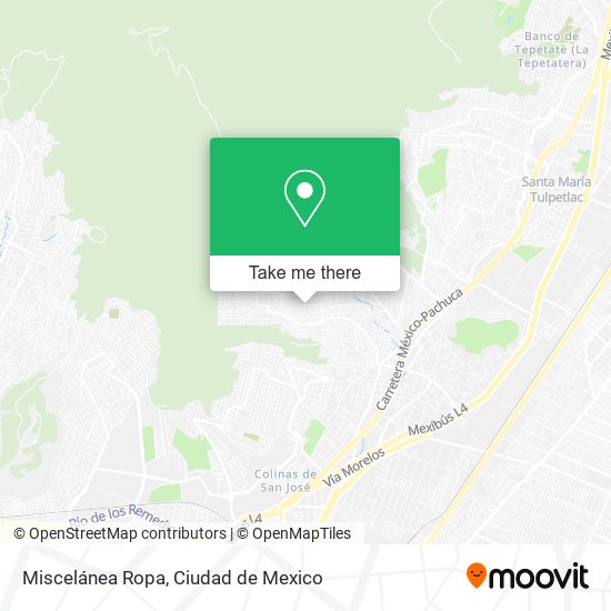 Miscelánea Ropa map