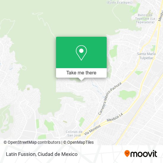 Latín Fussion map