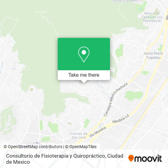 Consultorio de Fisioterapia y Quiropráctico map