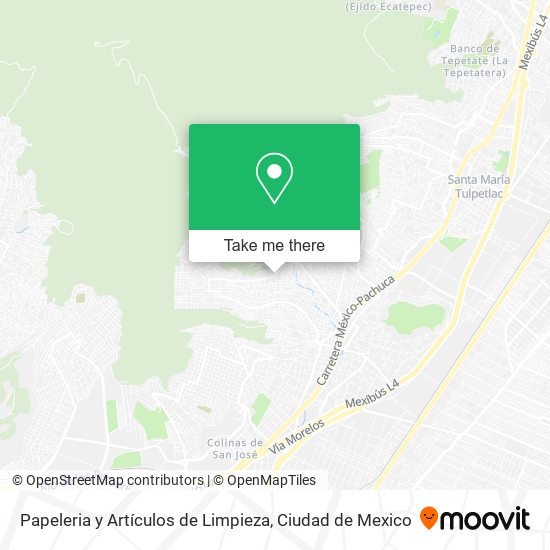 Papeleria y Artículos de Limpieza map