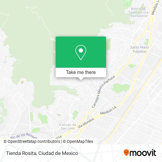 Tienda Rosita map