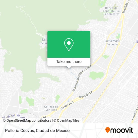 Pollería Cuevas map