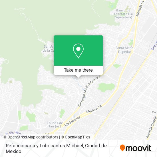 Refaccionaria y Lubricantes Michael map