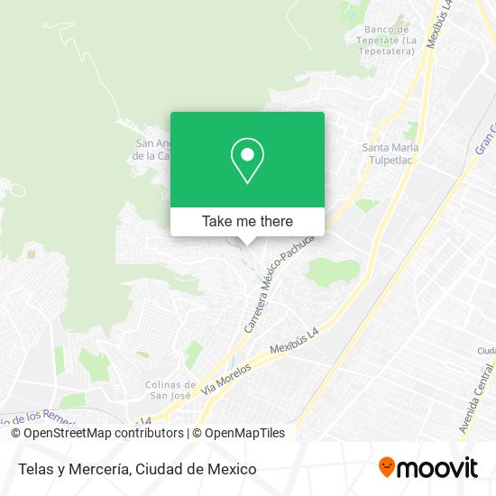 Mapa de Telas y Mercería