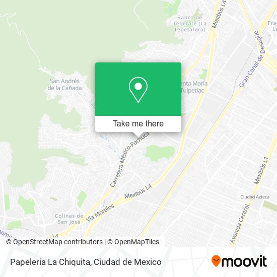 Papeleria La Chiquita map