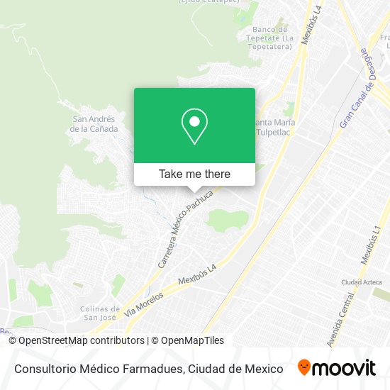 Consultorio Médico Farmadues map