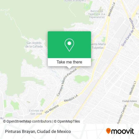 Pinturas Brayan map