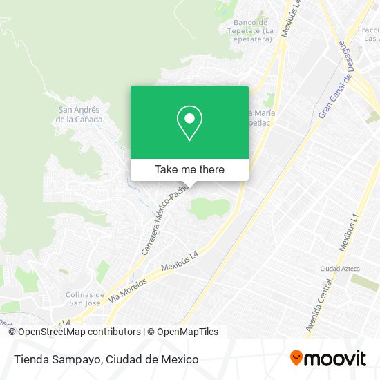 Tienda Sampayo map