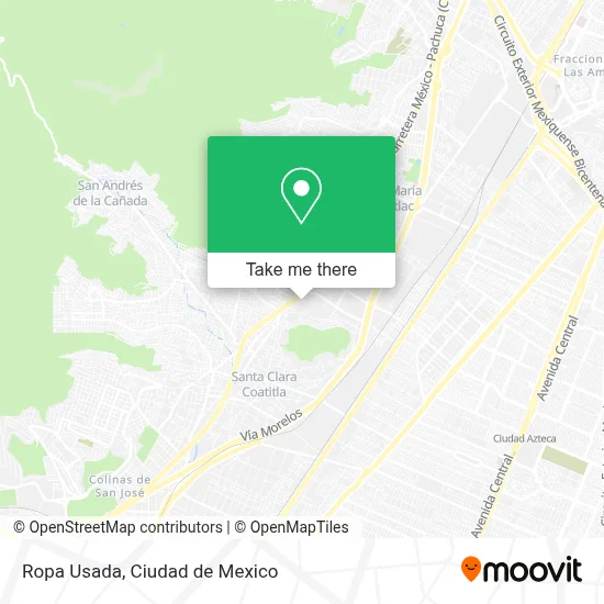 Ropa Usada map