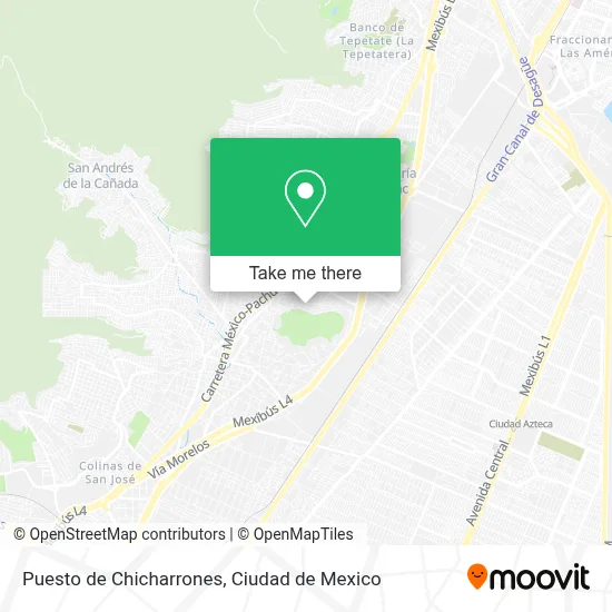 Puesto de Chicharrones map