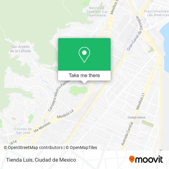 Mapa de Tienda Luis