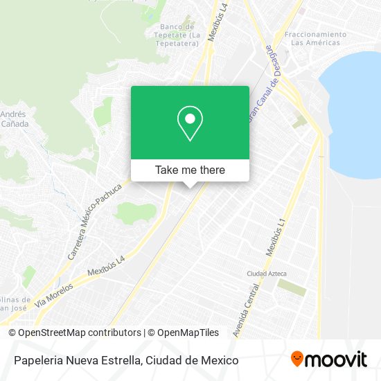 Papeleria Nueva Estrella map