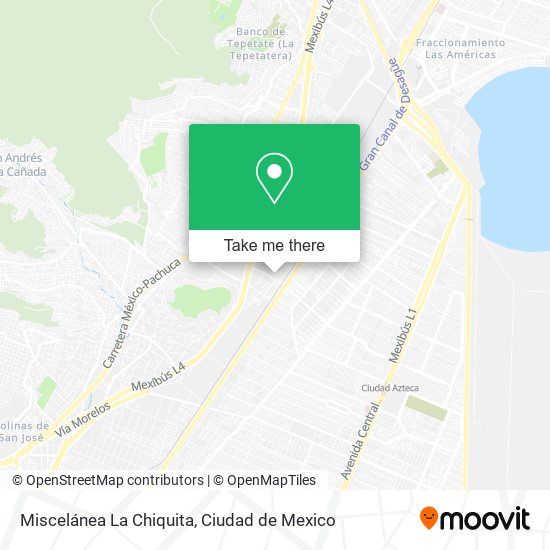 Miscelánea La Chiquita map