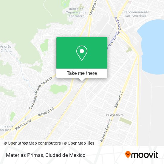 Mapa de Materias Primas