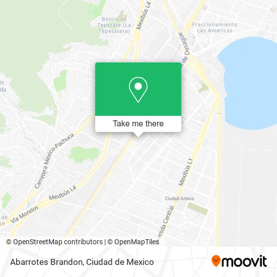 Abarrotes Brandon map