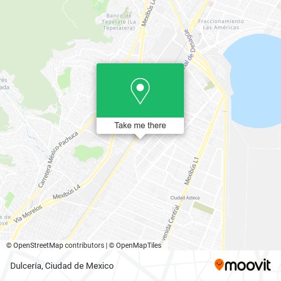 Dulcería map