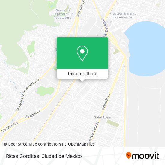 Ricas Gorditas map