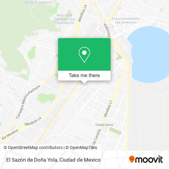 Mapa de El Sazón de Doña Yola