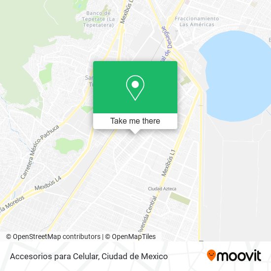 Mapa de Accesorios para Celular