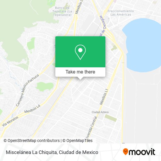 Miscelánea La Chiquita map