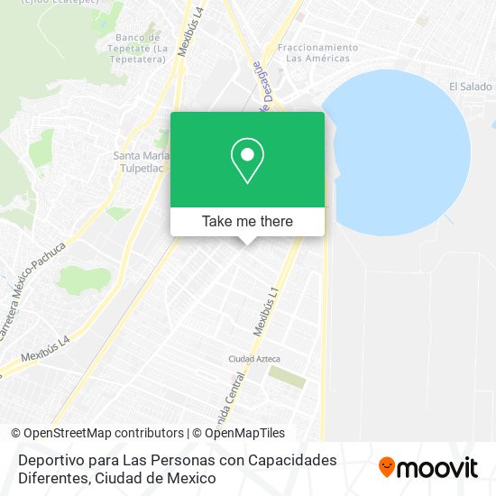 Deportivo para Las Personas con Capacidades Diferentes map