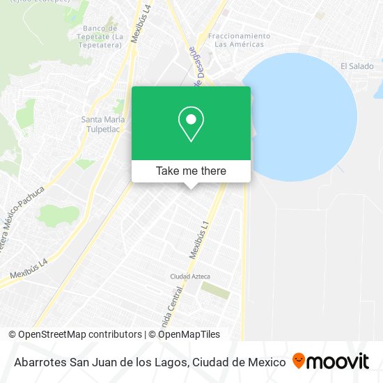 Abarrotes San Juan de los Lagos map