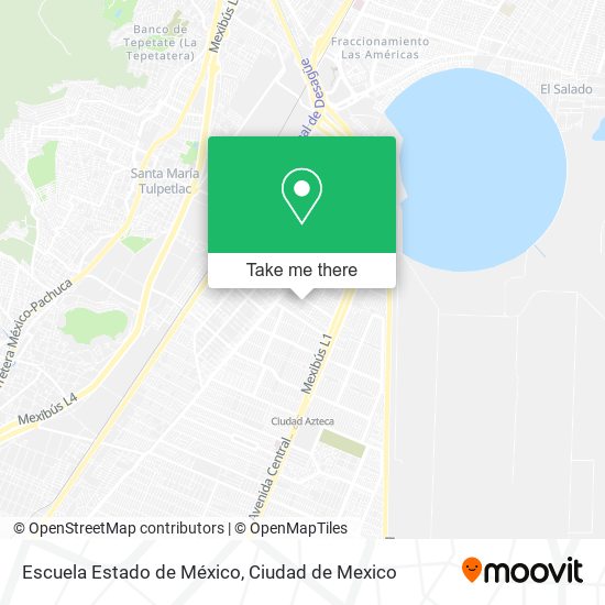 Escuela Estado de México map