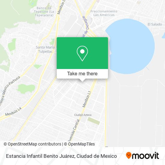 Estancia Infantil Benito Juárez map