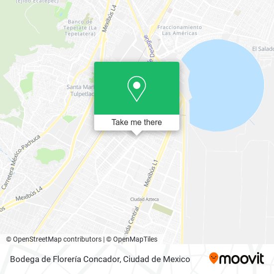 Bodega de Florería Concador map