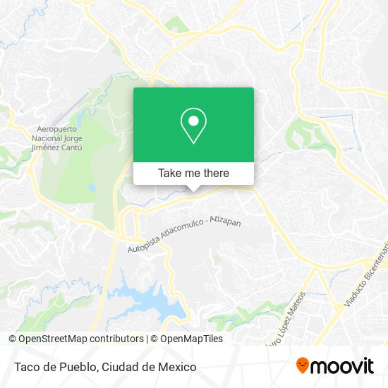 Taco de Pueblo map
