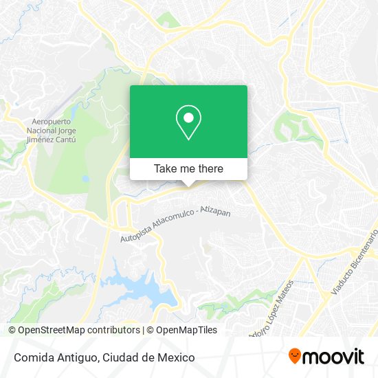 Comida Antiguo map