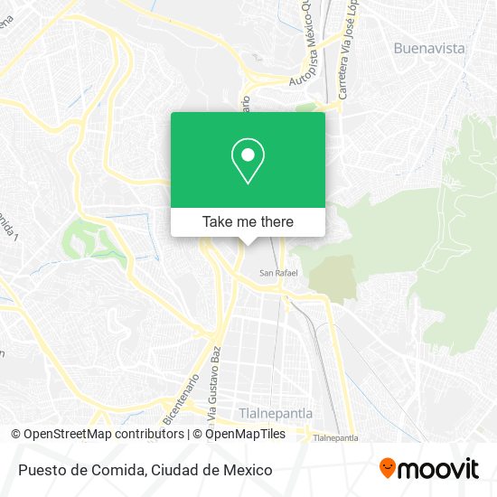 Puesto de Comida map