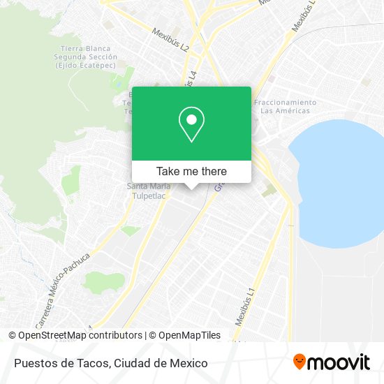 Mapa de Puestos de Tacos
