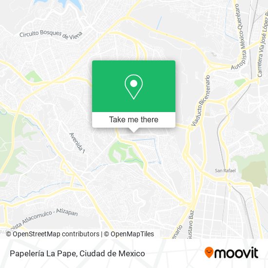 Papelería La Pape map