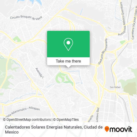 Mapa de Calentadores Solares Energias Naturales