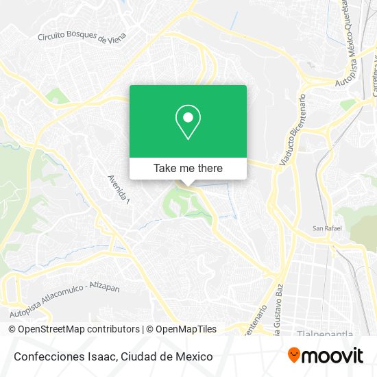 Confecciones Isaac map