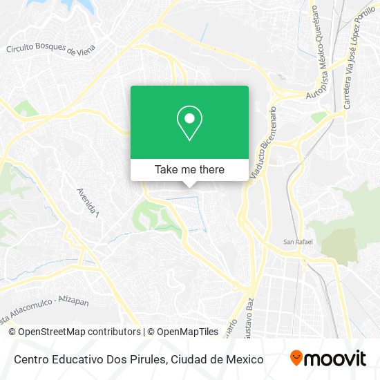Mapa de Centro Educativo Dos Pirules