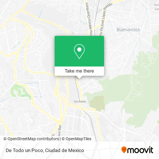 De Todo un Poco map