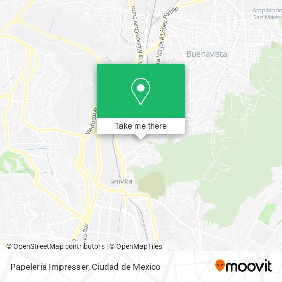 Papeleria Impresser map