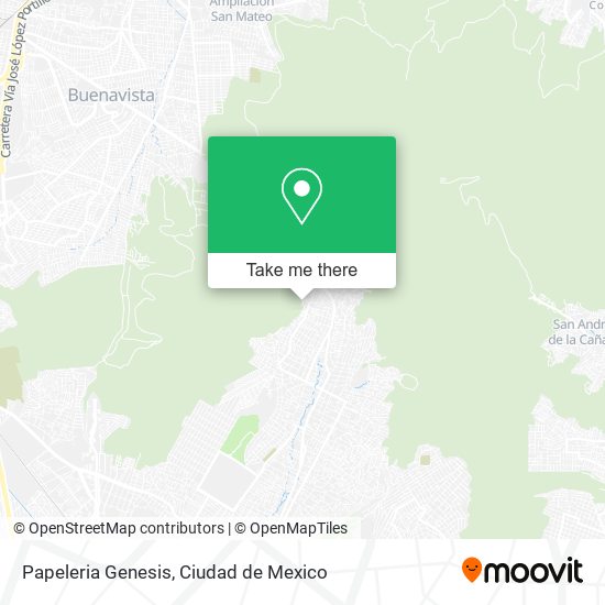 Papeleria Genesis map