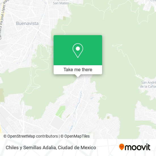 Mapa de Chiles y Semillas Adalia