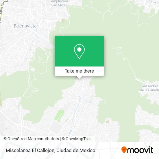 Miscelánea El Callejon map